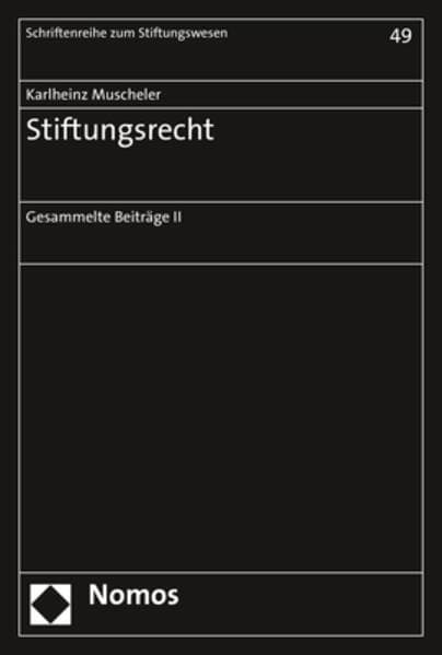 Stiftungsrecht