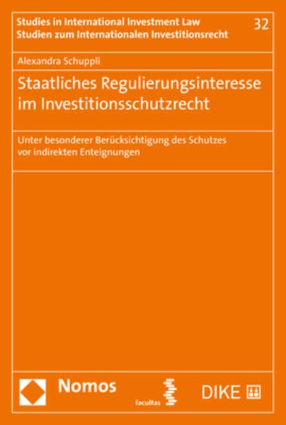 Staatliches Regulierungsinteresse im Investitionsschutzrecht