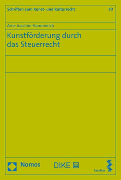 Kunstförderung durch das Steuerrecht