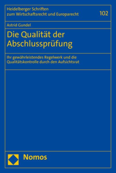 Die Qualität der Abschlussprüfung