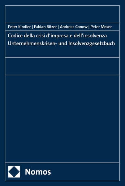Codice della crisi d’impresa e dell’insolvenza | Unternehmenskrisen- und Insolvenzgesetzbuch