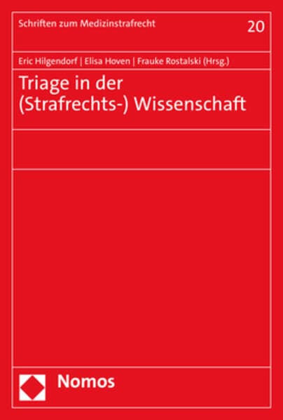 Triage in der (Strafrechts-) Wissenschaft