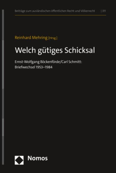 Welch gütiges Schicksal