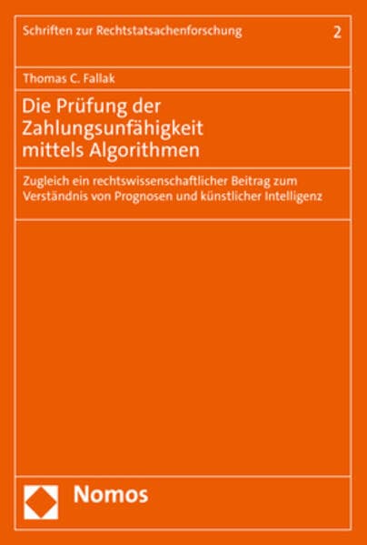 Die Prüfung der Zahlungsunfähigkeit mittels Algorithmen