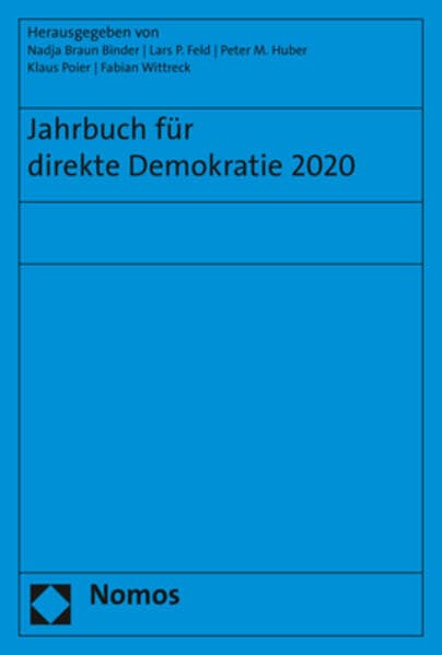 Jahrbuch für direkte Demokratie 2020
