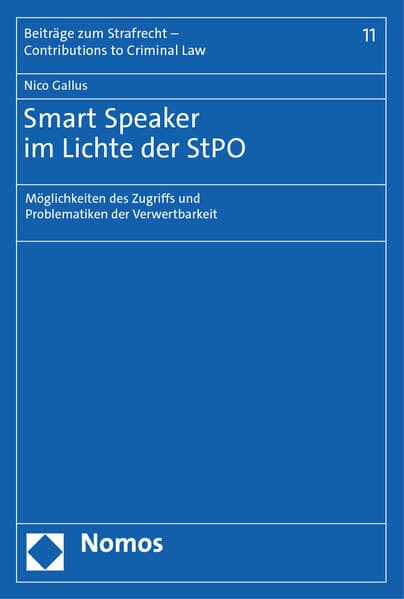 Smart Speaker im Lichte der StPO