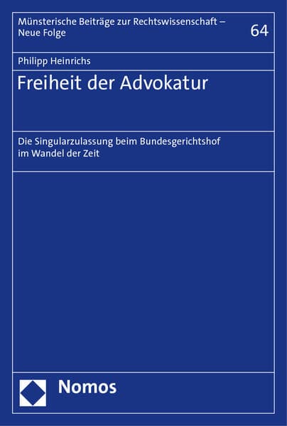 Freiheit der Advokatur