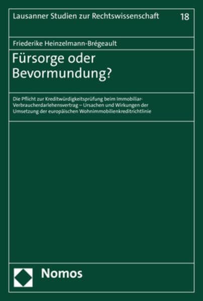 Fürsorge oder Bevormundung?