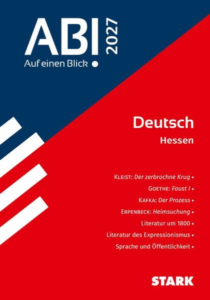 STARK Deutsch - Abi - Auf einen Blick! 2027 Hessen