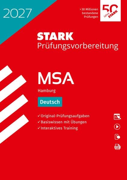 STARK Deutsch - MSA 2027 Hamburg - Prüfungsvorbereitung