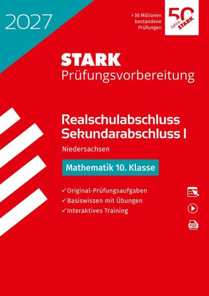 STARK Mathematik - Realschulabschluss 2027 Niedersachsen - Prüfungsvorbereitung