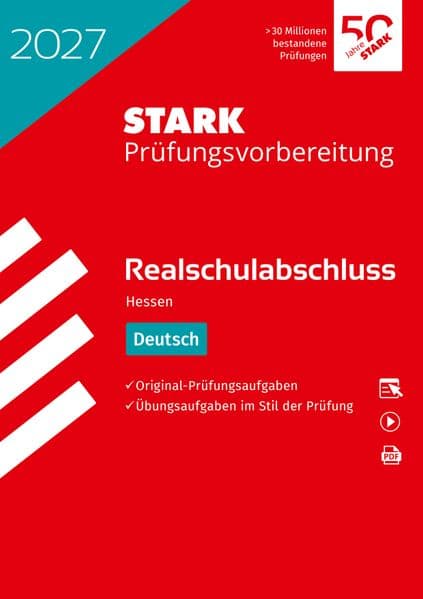 STARK Deutsch - Realschulabschluss 2027 Hessen - Prüfungsvorbereitung
