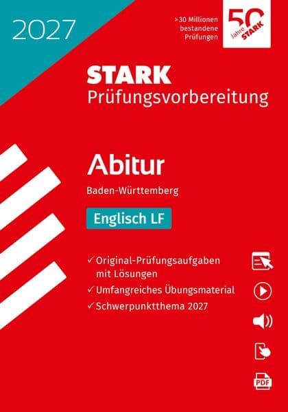STARK Englisch LF - Abitur 2027 BW - Prüfungsvorbereitung