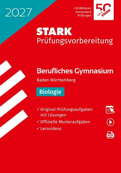 STARK Biologie - Abitur Berufliches Gymnasium 2027 BW - Prüfungsvorbereitung