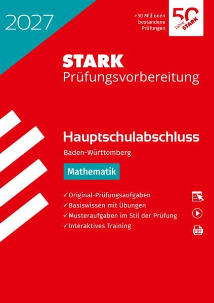 STARK Mathematik - Hauptschulabschluss 2027 BW - Prüfungsvorbereitung