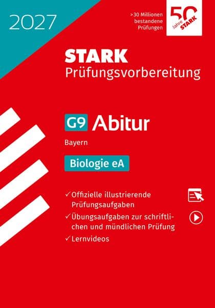 STARK Biologie eA - Abitur 2027 Bayern - Prüfungsvorbereitung