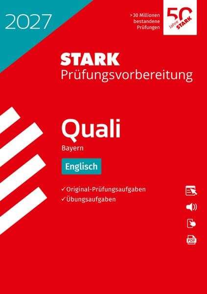 STARK Englisch 9. Klasse - Quali Mittelschule 2027 Bayern - Prüfungsvorbereitung