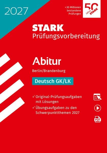 STARK Deutsch - Abitur 2027 Berlin/Brandenburg - Prüfungsvorbereitung