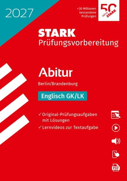 STARK Englisch - Abitur 2027 Berlin/Brandenburg - Prüfungsvorbereitung