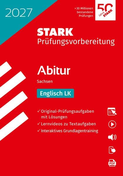 STARK Englisch LK - Abitur 2027 Sachsen - Prüfungsvorbereitung