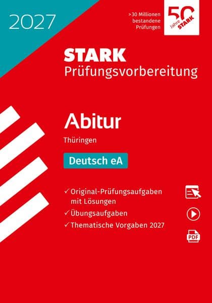 STARK Deutsch - Abitur 2027 Thüringen - Prüfungsvorbereitung