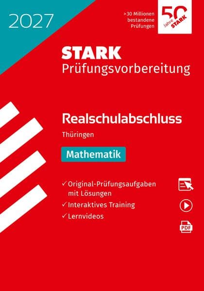 STARK Mathematik - Realschulabschluss 2027 Thüringen - Prüfungsvorbereitung