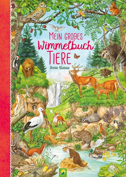 Mein großes Wimmelbuch Tiere