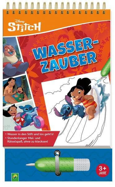 Disney Stitch Wasserzauber: Einfach mit Wasser malen!