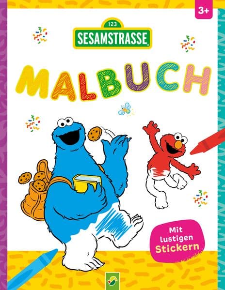 Malbuch Sesamstraße