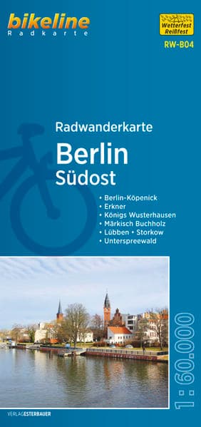 Radwanderkarte Berlin Südost RW-B04