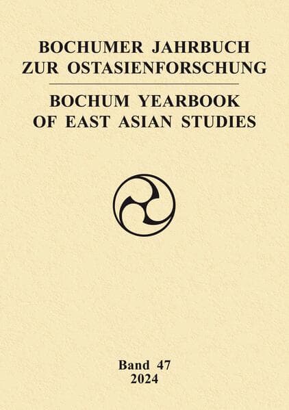 Bochumer Jahrbuch zur Ostasienforschung