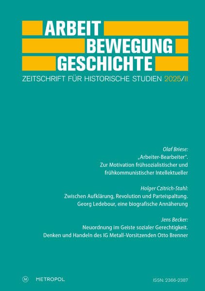 Arbeit - Bewegung - Geschichte