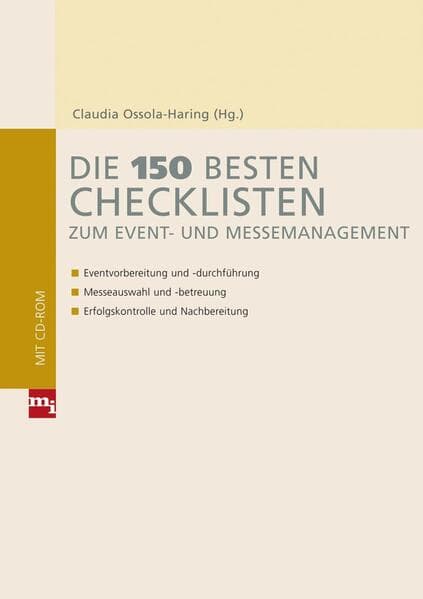 Die 150 besten Checklisten zum Event- und Messemanagement
