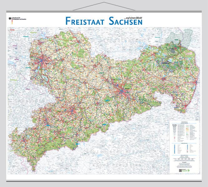 Freistaat Sachsen auf einen Blick!