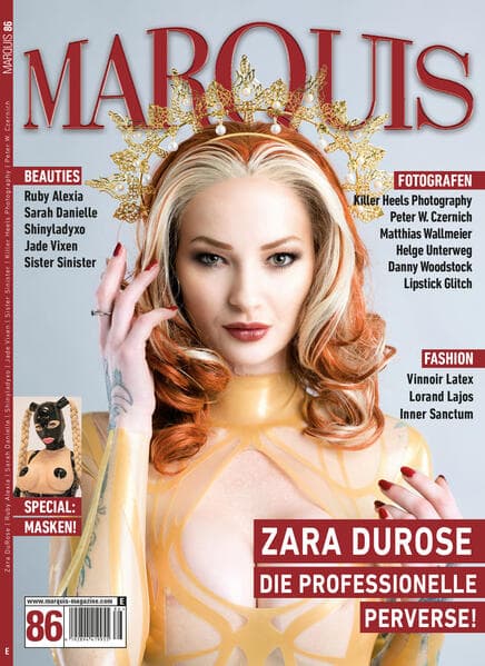 MARQUIS Magazine No. 86 - Fetish, Fashion, Latex & Lifestyle -- Deutsche Ausgabe