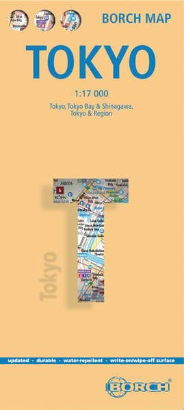 Tokyo, Tokio, Borch Map