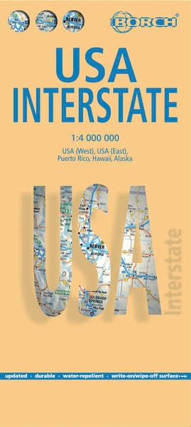 USA Interstate, Borch Map