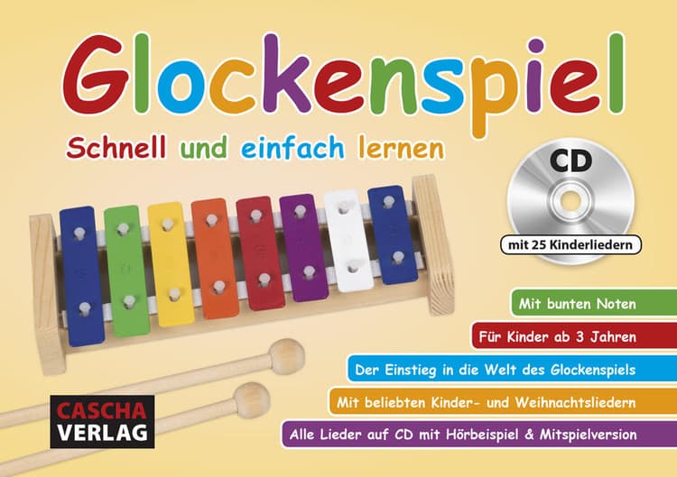 Glockenspiel - Schnell und einfach lernen (mit QR-Codes)