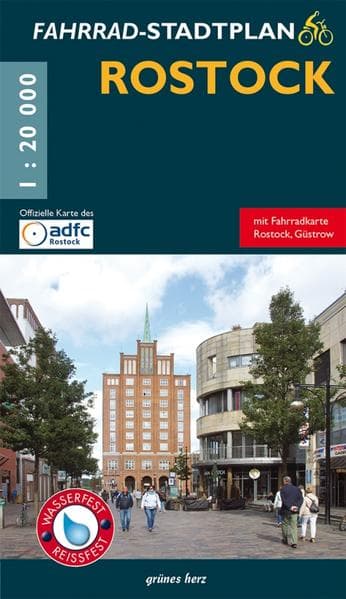 Fahrradstadtplan Rostock 1:20 000