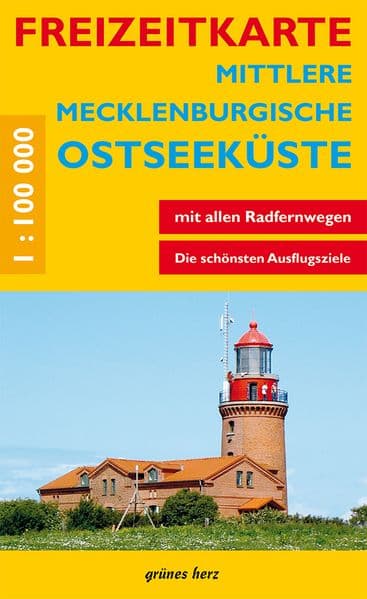 Freizeitkarte Mittlere Mecklenburgische Ostseeküste