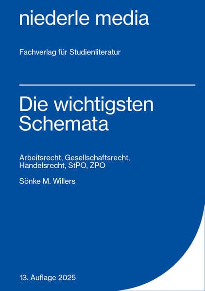Die wichtigsten Schemata Nebengebiete