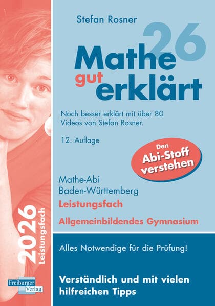 Mathe gut erklärt 2026 Leistungsfach Baden-Württemberg Gymnasium