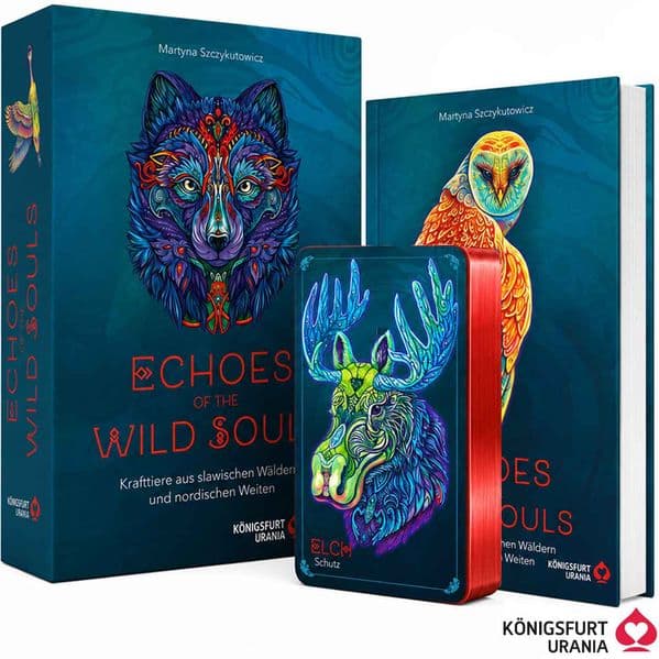 Echoes of the Wild Souls - Krafttiere aus den slawischen Wäldern und nordischen Weiten (Orakelkarten - Krafttierkarten)