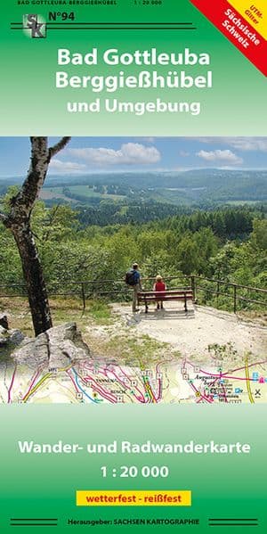 Bad Gottleuba-Berggießhübel und Umgebung 1 : 20 000