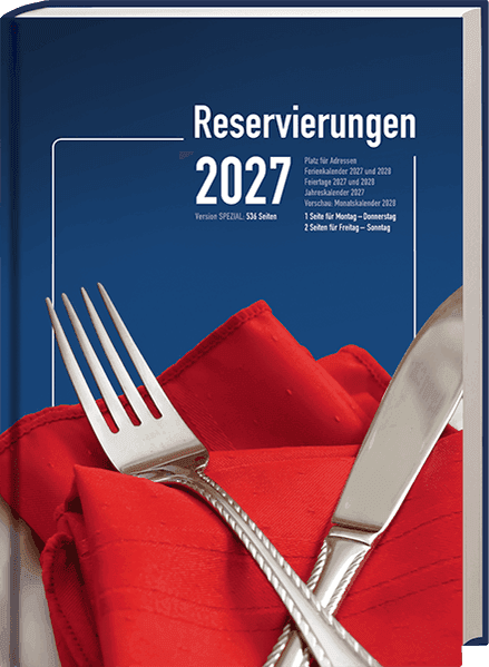 Reservierungsbuch "Spezial" 2027