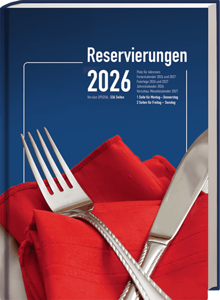 Reservierungsbuch "Spezial" 2026