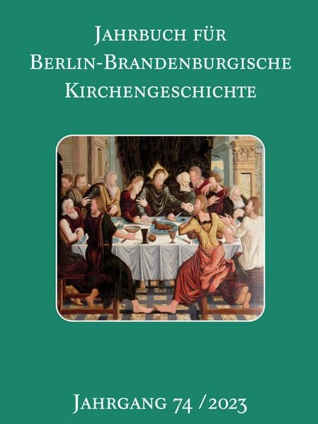 Jahrbuch für Berlin-Brandenburgische Kirchengeschichte 75. Jahrgang 2025