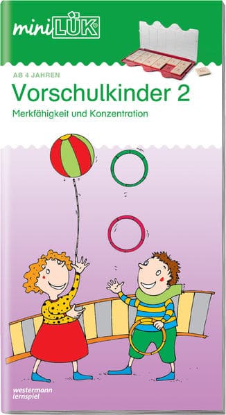 Übungen für Vorschulkinder 2