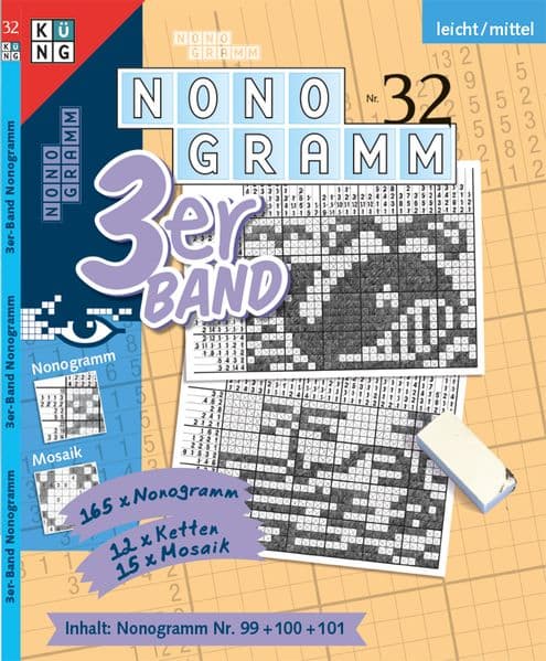 Nonogramm 3er-Band Nr. 32