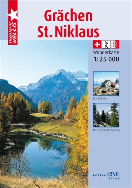 Wanderkarte Grächen - St. Niklaus
